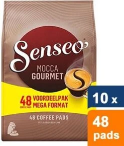 Senseo Mocca Gourmet Koffiepads - 10 X 48 Stuks