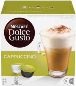 Nescafé Dolce Gusto Cappuccino - 6 X 16 Capsules -Koffieserie Winkel 1064x1200