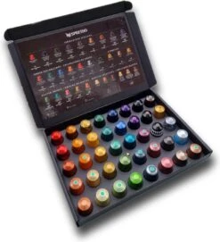 Koffie Proeverij Pakket Groot 40 Stuks Verschillende Smaken Met Mystery Card 'Get Well Soon' Met Persoonlijke (video) Boodschap | Verjaardag | Sinterklaas | Kerstpakket | Vaderdag | Moederdag | Jubileum | Valentijnsdag -Koffieserie Winkel 1093x1200 1