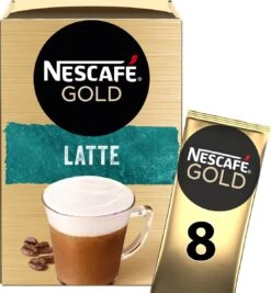 Nescafé Gold Latte Macchiato Oploskoffie - 6 Doosjes à 8 Zakjes -Koffieserie Winkel 1111x1200 4