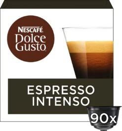 Nescafé Dolce Gusto Espresso Intenso Capsules - 90 Koffiecups -Koffieserie Winkel 1116x1200