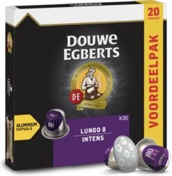 Douwe Egberts Lungo Intens Koffiecups - Intensiteit 8/12 - 10 X 20 Capsules 19 Douwe Egberts Lungo Intens Koffiecups - Intensiteit 8/12 - 10 X 20 Capsules -Koffieserie Winkel 1170x1200
