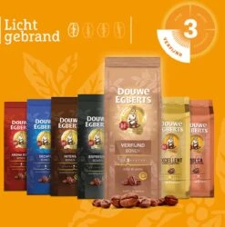 Douwe Egberts Verfijnd Koffiebonen - 4 X 500 Gram -Koffieserie Winkel 1186x1200