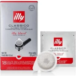 Illy ESE 18 Servings Monodose Normaal 8 Illy ESE 18 Servings Monodose Normaal -Koffieserie Winkel 1191x1200