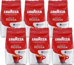 Lavazza Qualita Rossa Koffiebonen - 6x1KG -Koffieserie Winkel 1200x1048