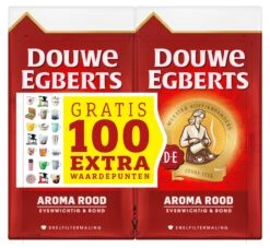 Douwe Egberts Aroma Rood Filterkoffie - Dubbelpak 6 X 1000 Gram -Koffieserie Winkel 1200x1102