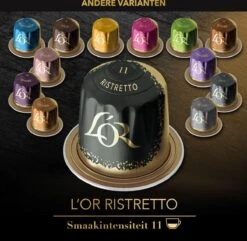L'OR Espresso Ristretto (11) - 10 X 10 Koffiecups -Koffieserie Winkel 1200x1173 1