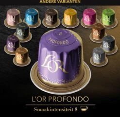 L'OR Lungo Profondo Koffiecups - Intensiteit 8/12 - 10 X 20 Capsules 23 L'OR Lungo Profondo Koffiecups - Intensiteit 8/12 - 10 X 20 Capsules -Koffieserie Winkel 1200x1173 17