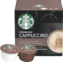 Starbucks By Dolce Gusto Cappuccino Capsules - 36 Koffiecups -Koffieserie Winkel 1200x1179