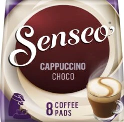 Senseo Cappuccino Choco Koffiepads - 2/9 Intensiteit - 4 X 8 Pads -Koffieserie Winkel 1200x1180 3