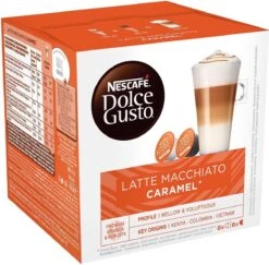 Nescafé Dolce Gusto Caramel Macchiato Capsules - 48 Koffiecups -Koffieserie Winkel 1200x1181 1