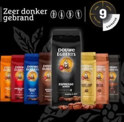 Douwe Egberts Espresso Koffiebonen - 4 X 500 Gram -Koffieserie Winkel 1200x1183