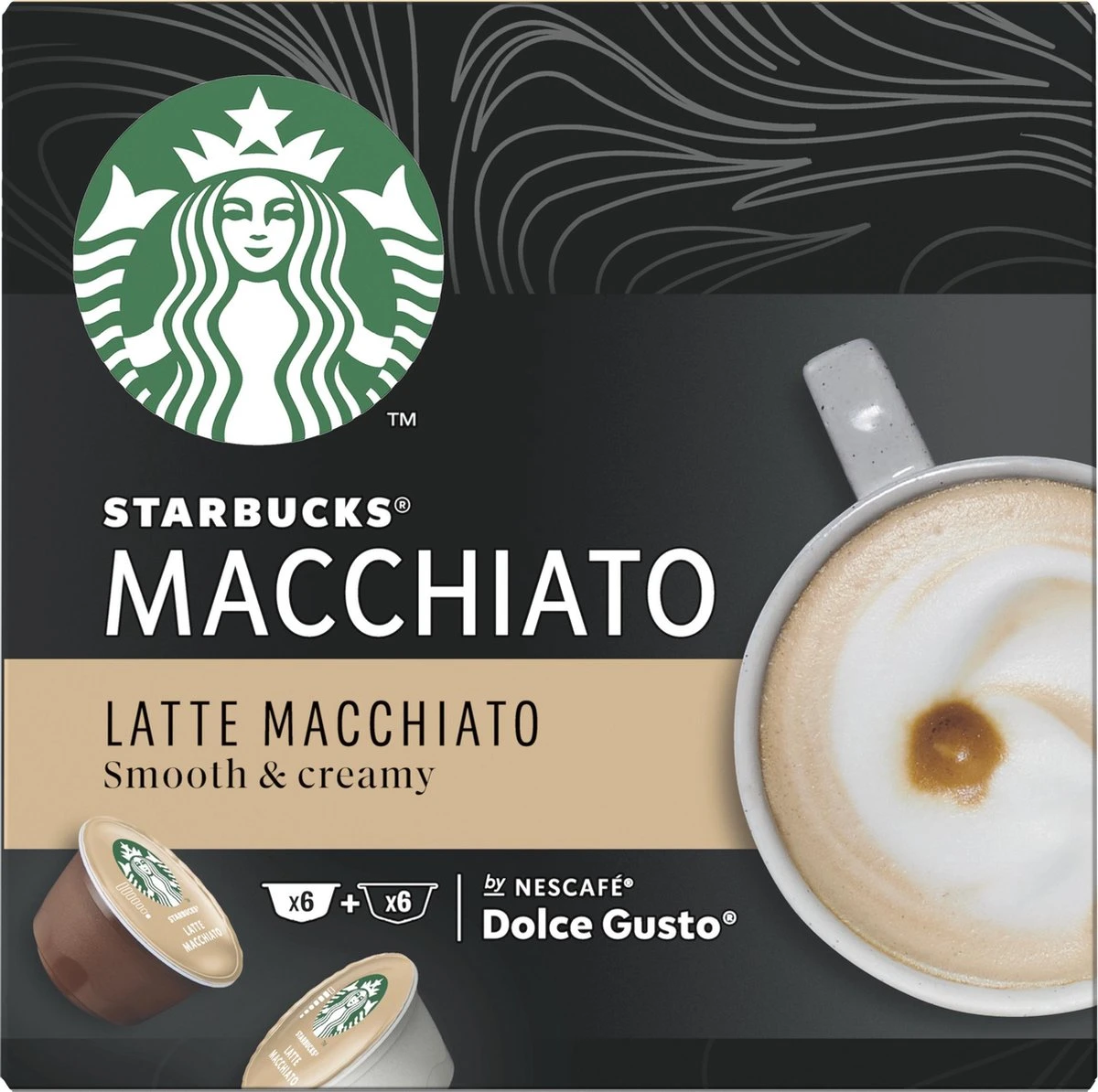 Nescafé Koffiecups Dolce Gusto Starbucks Latte Macchiato 18 Cups (3x6) 5 Nescafé Koffiecups Dolce Gusto Starbucks Latte Macchiato 18 Cups (3x6) - Afbeelding 3
