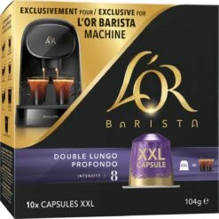 L'OR BARISTA XXL Lungo Profondo (8) - 5 X 10 Koffiecups -Koffieserie Winkel 1200x1196 3