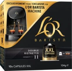 L'OR BARISTA XXL Ristretto (11) - 5 X 10 Koffiecups -Koffieserie Winkel 1200x1197 3