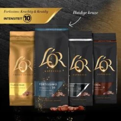 L'OR Espresso Fortissimo Koffiebonen (10) - 4 X 500 Gram -Koffieserie Winkel 1200x1200 173