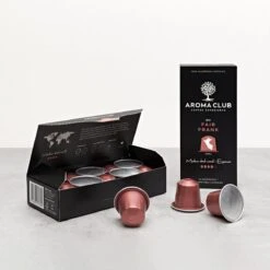 Aroma Club - Nespresso Compatible Capsules (120 St.) - No. 4 Fair Frank - Intensiteit 4/5 - Espresso - 100% Aluminium Koffiecups -Koffieserie Winkel 1200x1200 28
