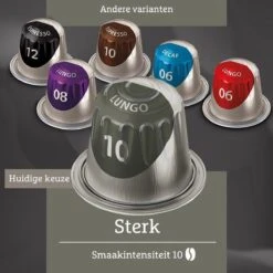 Douwe Egberts Lungo Sterk (10) - 10 X 20 Koffiecups -Koffieserie Winkel 1200x1200 94