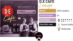 Douwe Egberts D.E Café Lungo Koffiecups - Intesiteit 8/12 - 10 X 20 Capsules 14 Douwe Egberts D.E Café Lungo Koffiecups - Intesiteit 8/12 - 10 X 20 Capsules -Koffieserie Winkel 1200x685 1