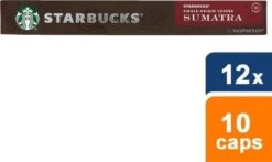 Starbucks By Nespresso Sumatra Espresso Dark Roast Capsules - 120 Koffiecups 12 Starbucks By Nespresso Sumatra Espresso Dark Roast Capsules - 120 Koffiecups -Koffieserie Winkel 1200x714
