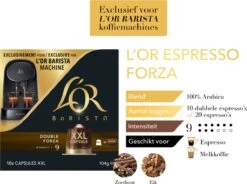 L'OR BARISTA XXL Forza (9) - 5 X 10 Koffiecups -Koffieserie Winkel 1200x895 2