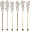 Luxe Kandijsticks - 10 Stuks - Thee - Koffie – Drank – Feest - Kandij - Sticks - Koffiesuiker - Kandij Sticks - Tafelversiering - Cadeau – Gift – Suikersticks – Cocktail - Wit - Kandijsuiker - Feestdagen - Hightea -Koffieserie Winkel 1200x932