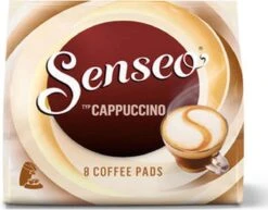 Senseo Cappuccino Koffiepads - 2/9 Intensiteit - 10 X 8 Pads -Koffieserie Winkel 1200x937