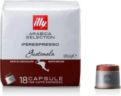 Illy Capsules Iperespresso Arabica Selection Guatemala 6 X 18 Stuks -Koffieserie Winkel 1200x956