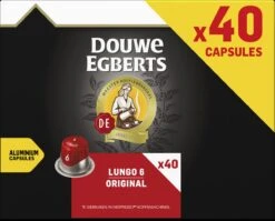 Douwe Egberts Lungo Original Koffiecups (6) - 5 X 40 Koffiecups -Koffieserie Winkel 1200x965 1