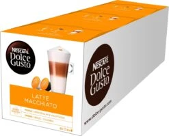 Nescafé Dolce Gusto Latte Macchiato Capsules - 48 Koffiecups 12 Nescafé Dolce Gusto Latte Macchiato Capsules - 48 Koffiecups -Koffieserie Winkel 1200x969