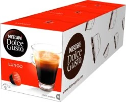 NESCAFÉ Dolce Gusto Lungo Koffiecups 3 Doosjes à 16 Capsules Geschikt Voor 48 Kopjes -Koffieserie Winkel 1200x970