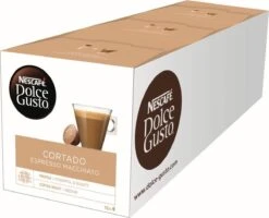Nescafé Dolce Gusto Cortado Espresso Macchiato Capsules - 48 Koffiecups -Koffieserie Winkel 1200x971