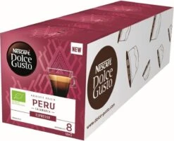 Nescafé Dolce Gusto Espresso Peru Capsules - 36 Koffiecups - GB-ORG-05 -Koffieserie Winkel 1200x975 1