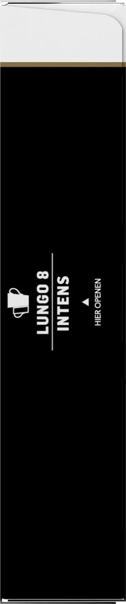 Douwe Egberts Lungo Intens Koffiecups - Intensiteit 8/12 - 10 X 10 Capsules -Koffieserie Winkel 251x1200