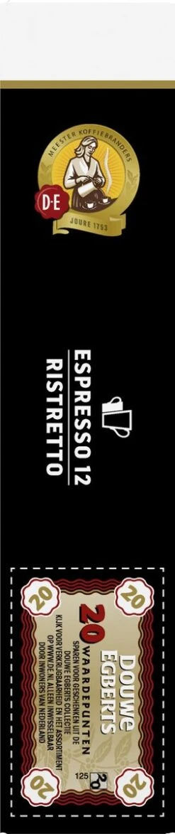 Douwe Egberts Espresso Ristretto (12) - 10 X 20 Koffiecups -Koffieserie Winkel 253x1200 7