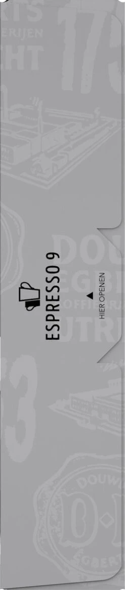 Douwe Egberts D.E Café Espresso Koffiecups - Intensiteit 9/12 - 10 X 20 Capsules -Koffieserie Winkel 254x1200