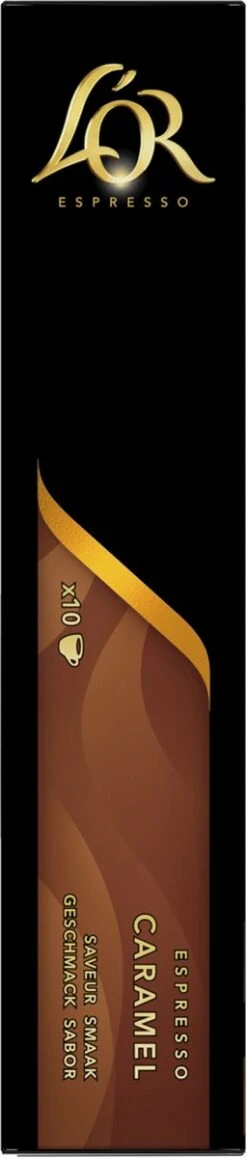 L'OR Espresso Caramel Koffiecups - 10 X 10 Capsules -Koffieserie Winkel 256x1200 1