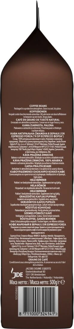 L'OR Espresso Forza Koffiebonen (9) - 4 X 500 Gram 13 L'OR Espresso Forza Koffiebonen (9) - 4 X 500 Gram -Koffieserie Winkel 273x1200 1