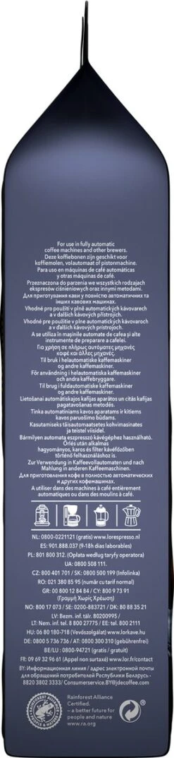 L'OR Espresso Fortissimo Koffiebonen (10) - 4 X 500 Gram -Koffieserie Winkel 276x1200 1