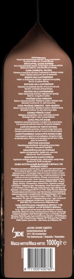 L'OR Forza Koffiebonen (9) - 4x 1000 Gram -Koffieserie Winkel 320x1200