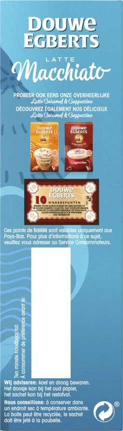 Douwe Egberts Verwenkoffie Latte Macchiato Oploskoffie - 5 X 8 Zakjes -Koffieserie Winkel 343x1200 2