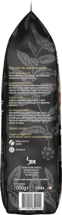 Douwe Egberts Espresso Koffiebonen - 4 X 1000 Gram - Extra Grote Verpakking -Koffieserie Winkel 350x1200 1