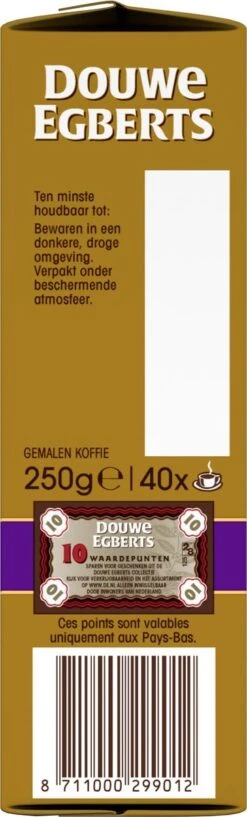 Douwe Egberts Excellent - Filterkoffie - 12 X 250 Gram -Koffieserie Winkel 363x1200
