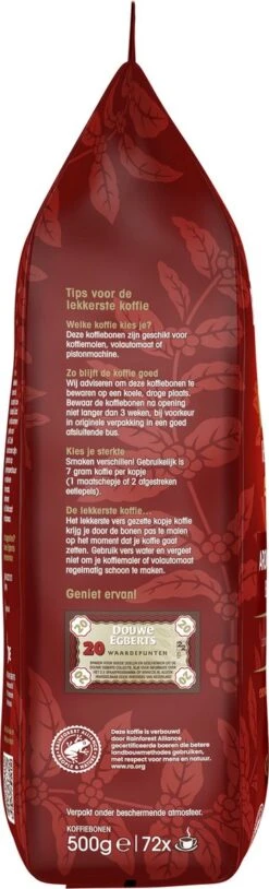 Douwe Egberts Aroma Rood Koffiebonen - 6 X 500 Gram -Koffieserie Winkel 364x1200 9