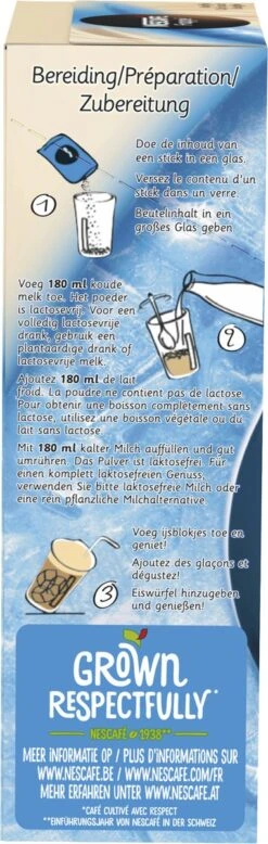 Nescafé Frappé Oploskoffie - 5 Doosjes à 10 Zakjes -Koffieserie Winkel 381x1200
