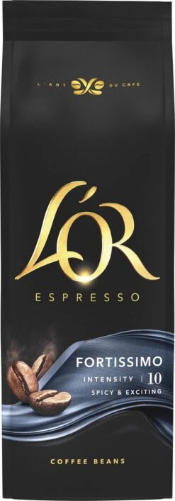 L'OR Espresso Fortissimo Koffiebonen (10) - 4 X 500 Gram -Koffieserie Winkel 419x1200 1