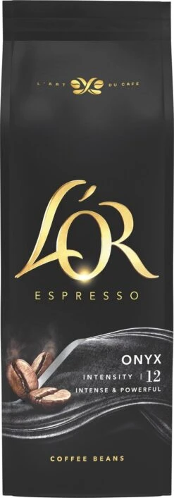 L'OR Espresso Onyx Koffiebonen (12) - 4 X 500 Gram -Koffieserie Winkel 419x1200