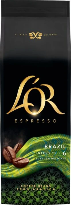 L'OR Espresso Origins Brazil Koffiebonen (6) - 4 X 500 Gram -Koffieserie Winkel 420x1200