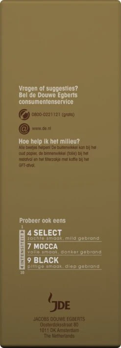 Douwe Egberts Excellent Filterkoffie - 6 X 500 Gram -Koffieserie Winkel 420x1200 3