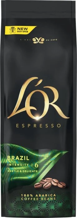 L'OR Espresso Origins Brazil Koffiebonen (6) - 4 X 500 Gram -Koffieserie Winkel 422x1200